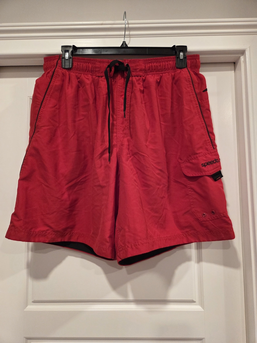 Speedo Men’s Red Swim Trunks